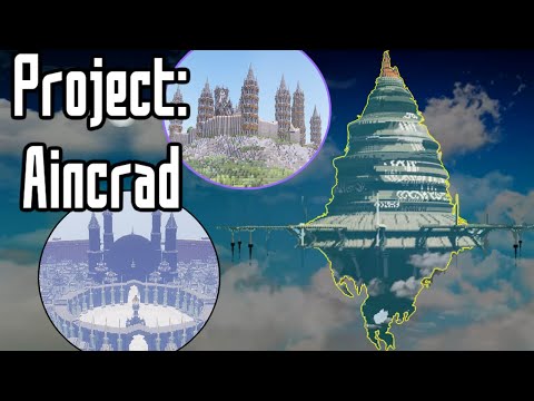 Insane Minecraft build: 100 floors of AINCRAD