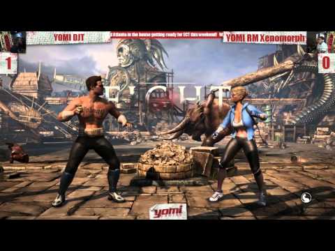 Yomi Gaming MKX Kombat Tuesday Week 8 Winner's Bracket YOMI DJT vs YOMI RM Xenomorph