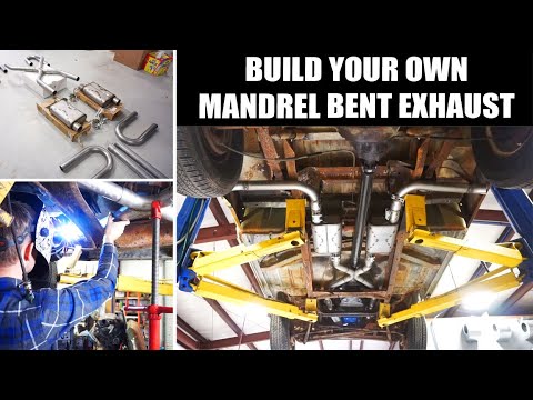 F100 Custom Exhaust Build - Mandrel Bends & X-Pipe DIY
