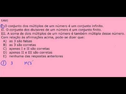 Curso de Matemática e Raciocínio Lógico Múltiplos divisores de um número Questão e desafio clássico