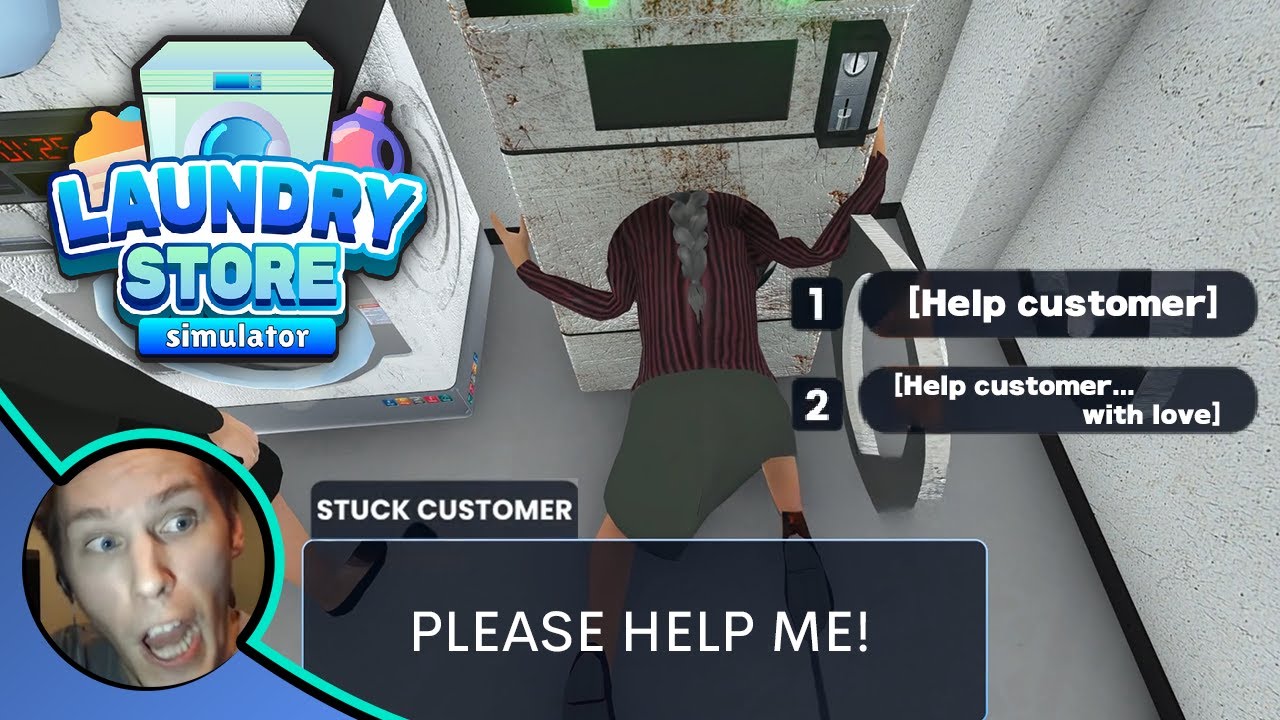 [Jerma] A customer is stuck!