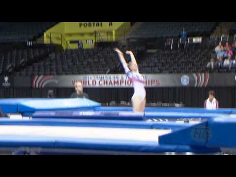 JOHNSON Clare (USA) - 2014 Trampoline Worlds, Daytona Beach (USA)  - Qualifications Women