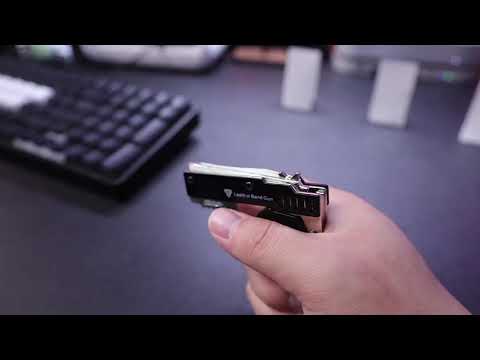 Mini Folding Rubber Band Gun Keychain 😎 #shorts #amazinggadgets