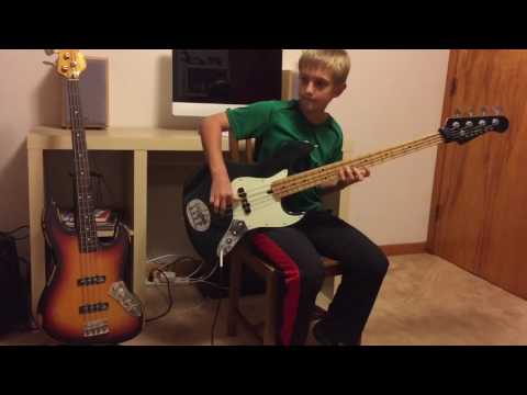 Bass finger technique exercise #1, Gabriel Severn