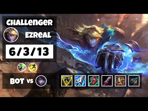 Ezreal vs Aphelios NA Challenger BOT (6/3/13) - v11.18