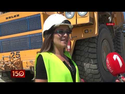 150 MINUTA -U Majdanpeku smo upoznali Andrijanu Dulkanović koja upravlja kamionom nosivosti 220 tona