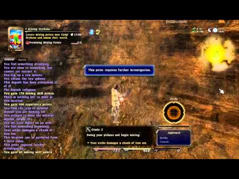 Let's Play Final Fantasy XIV Part 20 "Mining Quests"