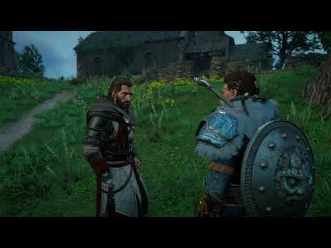 Assassin's Creed Valhalla 159 - Krwawe powitanie, rozmowa z Fulke.