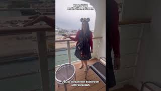 Disney Dream stateroom 7164 Deluxe Oceanview Stateroom with Verandah. I love the split bathroom plan