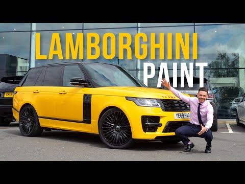 Range Rover SV Autobiography Review | RARE Lamborghini Paint!
