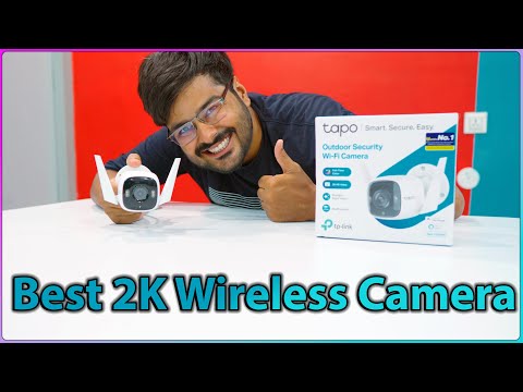 TP-LINK 3MP 1296p High Definition Outdoor CCTV Security Wi-Fi Smart Camera