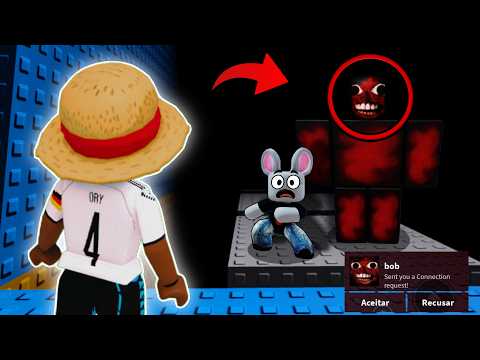 JOGUEI O JOGO MAIS ASSUSTADOR DO ROBLOX COM O LARRYZINHO!