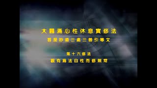 前行实修法 >> 前行实修法16