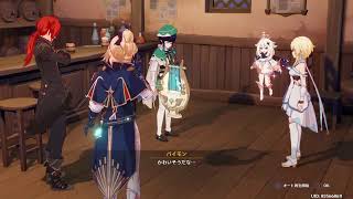 雑談しながら原神レベリング