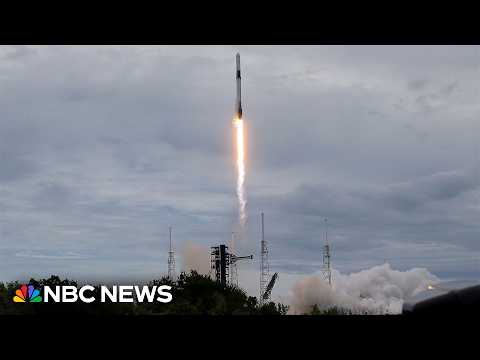 LIVE: SpaceX's Dragon spacecraft docks at International Space Station | NBC NEWS