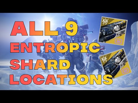 DESTINY 2 BEYOND LIGHT! ALL 9 ENTROPIC SHARD LOCATIONS!