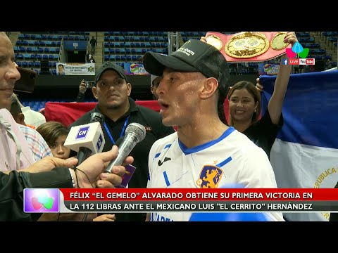Félix Alvarado obtiene su primera victoria en las 112 libras ante el mexicano Luis Hernández