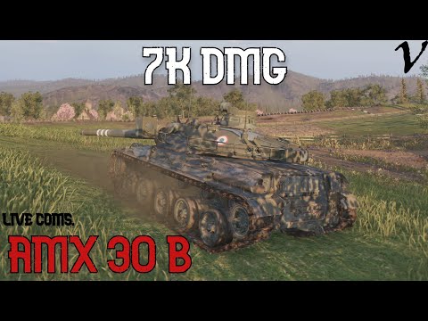 Dance With AMX 30B: 7K Damage: WoT Console - World of Tanks Console