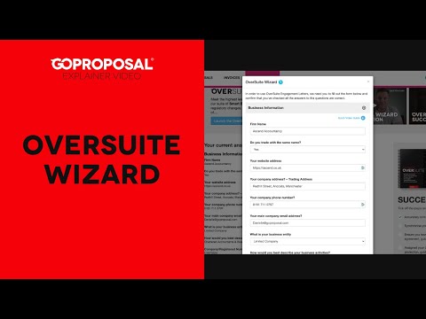 OverSuite™ Wizard | GoProposal Help Center | Help Video
