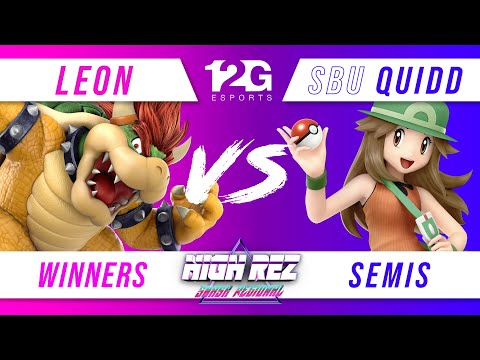 High Rez -  | LeoN (Bowser) v. SBU | Quidd (Pokemon Trainer) - Winners Semis