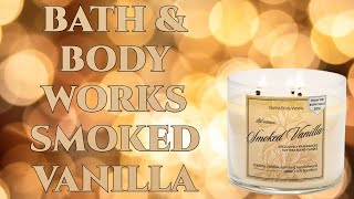 Bath & Body Works Smoked Vanilla
