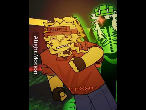 The hard lot of all healers…/ Тяжёлая участь всех хилеров… #amimation #art #roblox #forsaken #edit