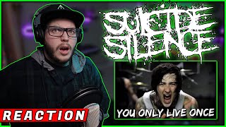 My FIRST TIME HEARING Suicide Silence - &quot;You Only Live Once&quot; (REACTION!!)