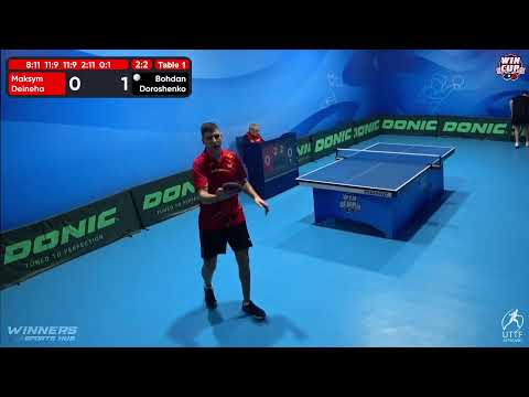 17:00 Maksym Deineha 3-2 Bohdan Doroshenko West 3 WIN CUP 20.10.2022 | TABLE TENNIS WINCUP