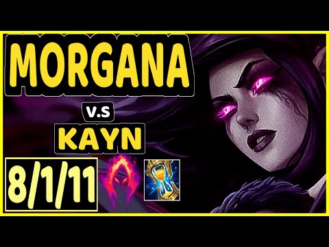 MORGANA vs KAYN - 8/1/11 KDA JUNGLE GAMEPLAY - EUW Ranked GRANDMASTER