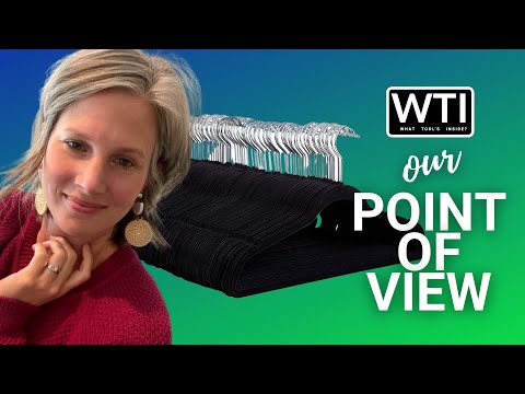ZOBER Non-Slip Velvet Hangers - WTI product video review