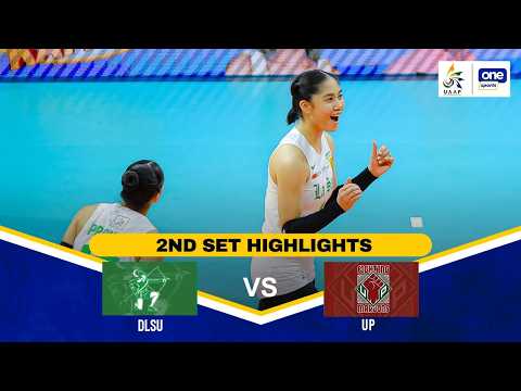 DLSU vs. UP | SET 2 HIGHLIGHTS | UAAP SEASON 88 WOMEN’S VOLLEYBALL | FEB 25, 2026