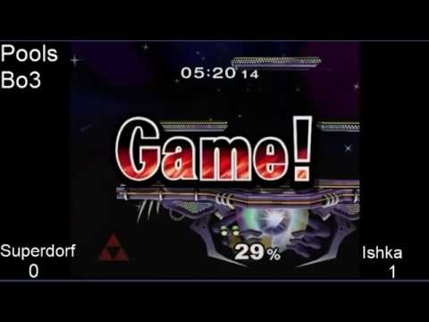 EPSMASH2 - Pools - Ishka (Cpt. Falcon) vs Superdorf (Zelda/Ganondorf)