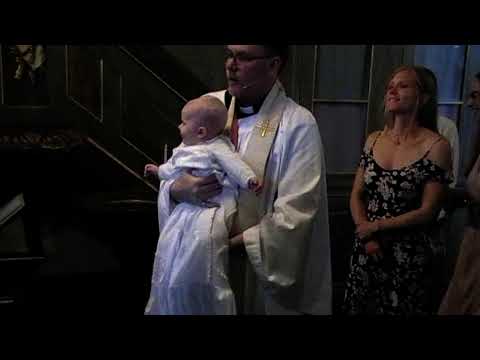 Sagas dop i Örgryte Gamla