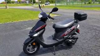 50cc Revolution Scooter Moped With Automatic Transmission