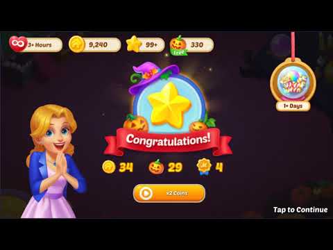 MATCH 3: Matchington Mansion Level 1075 - 1079 | MICRO GAMEPLAY HD