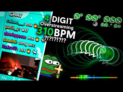 ROAZ IS MASTERING 310 BPM STREAMS!!!