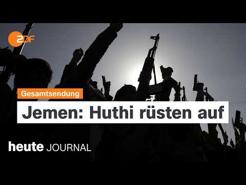 Video Thumbnail: heute journal vom 21.02.2026 Huthi-Miliz, CDU-Parteitag, Goldener Bär für "Gelbe Briefe"