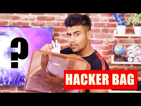 ⚠️ INSIDE HACKER BAG ⚠️