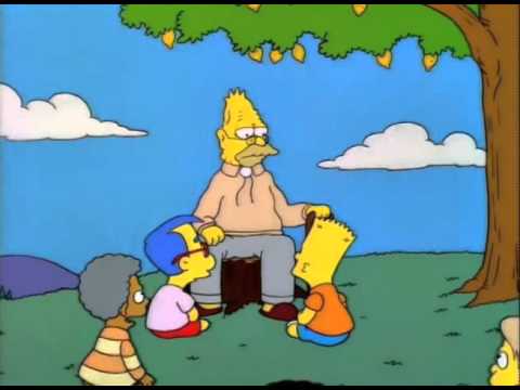 Hey Everybody, An Old Man Is Talking (The Simpsons)