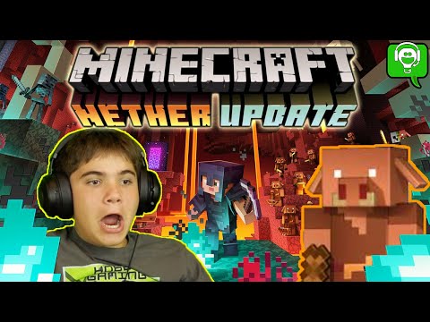 HobbyGaming - Minecraft Nether Update Review with HobbyPig
