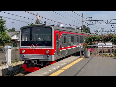 Hunting KRL Commuter Line dan KAJJ Pagi di Stasiun Kranji! JR 205 Musashino, TM 6000 Series!