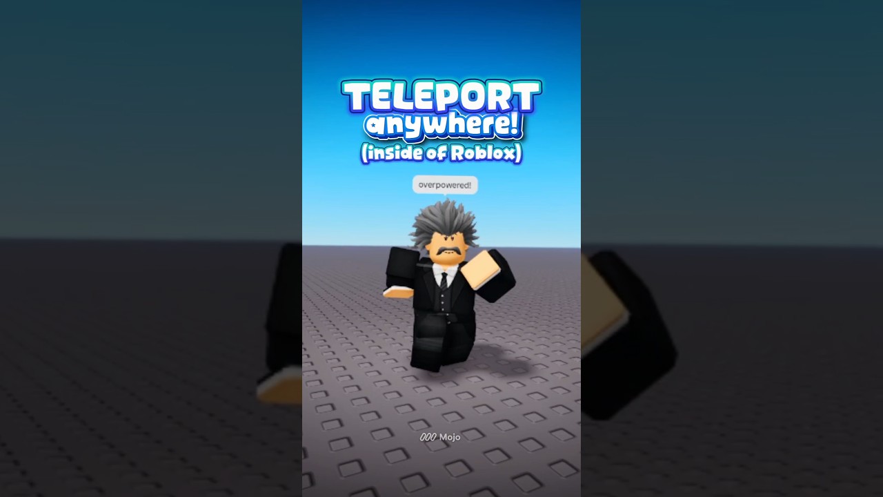 What if you could TELEPORT inside of Roblox...