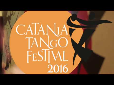  Donatella Grasso  and  Angelo Grasso  are  dancing  to  a  tango  at  Catania Tango Festival  in  2016