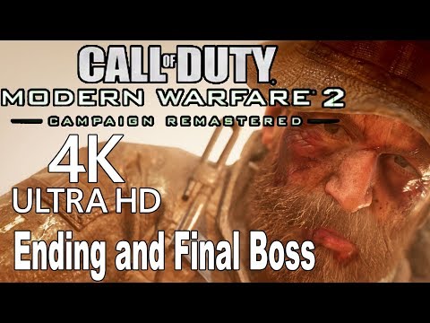 Call of Duty Modern Warfare 2 Remastered - Ending and Final Boss [4K]