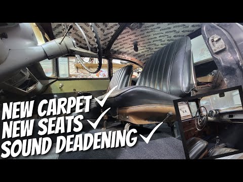 1957 Chevy Two Door Conversion erhält ein freches Interieur-Makeover zum kleinen Preis