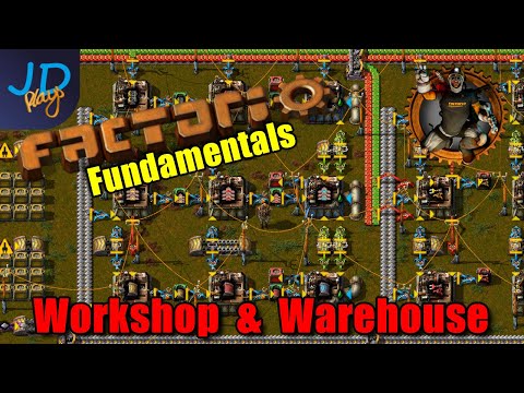 The Workshop and Warehouse | Not a mall ⚙️ Introduction to Factorio 1.0 ⚙️ Tutorial/Guide/How-To