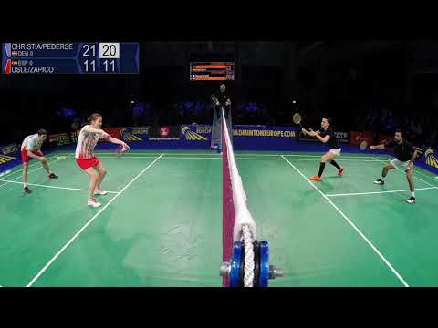 Match point - Denmark (Christiansen / Pedersen) vs Spain (Usle / Zapico) - EMTC 2019