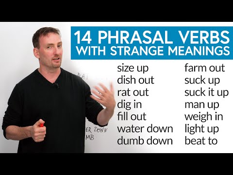 14 PHRASAL VERBS with meanings you can’t guess!