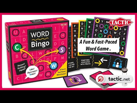 Tactic Stalo žaidimas - Žodžių BINGO (Lietuvių kalba) video