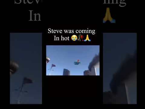 Steve x Twin Towers?!? 😭😭🥀 | Minecraft Movie #funny #minecraft #minecraftmovie #twintowers #lol